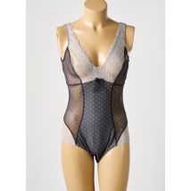 BARBARA - Body lingerie gris en polyamide - Femme - Taille 44 - Modz