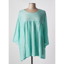 TENDANCE UNIQUE - Blouse bleu en coton - Femme - Taille TU - Modz