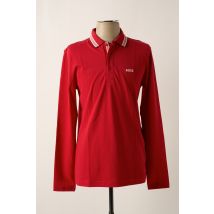 HUGO BOSS - Polo rouge en coton - Homme - Taille S - Modz