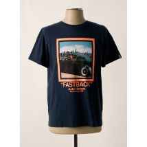 HERO SEVEN - T-shirt bleu en coton - Homme - Taille S - Modz