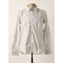 NUMEROLOGIE - Chemise manches longues blanc en coton - Homme - Taille L - Modz