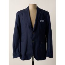 FYNCH-HATTON - Blazer bleu en coton - Homme - Taille XXL - Modz