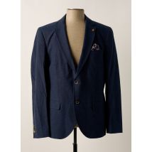 CALAMAR - Blazer bleu en lin - Homme - Taille XXL - Modz
