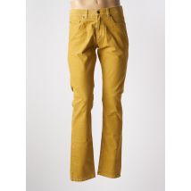 TERRITOIRE D'HOMME - Pantalon slim jaune en coton - Homme - Taille 52 - Modz