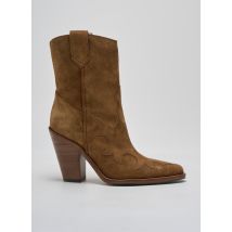 FREE LANCE - Bottines/Boots marron en cuir - Femme - Taille TU - Modz