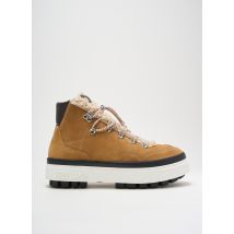 FREE LANCE - Baskets marron en cuir - Femme - Taille 41 - Modz