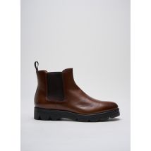 SANTONI - Bottines/Boots marron en cuir - Femme - Taille 41 - Modz