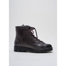 SANTONI - Bottines/Boots gris en cuir - Femme - Taille 39 - Modz