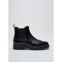 SANTONI - Bottines/Boots noir en cuir - Femme - Taille 37 - Modz
