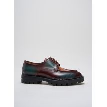 SANTONI - Derbies vert en cuir - Femme - Taille 37 - Modz