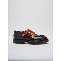 SANTONI - Derbies vert en cuir - Femme - Taille 37 - Modz