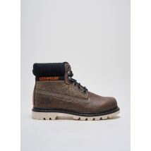 CATERPILLAR - Chaussures professionnelles marron en cuir - Homme - Taille 41 - Modz