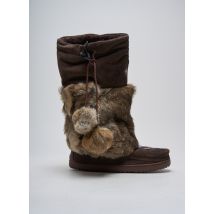 MANITOBAH - Bottes marron en cuir - Femme - Taille 41 - Modz