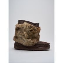 MANITOBAH - Bottines/Boots marron en cuir - Femme - Taille 41 - Modz