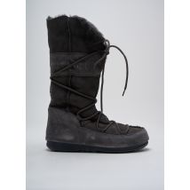 MOON BOOT - Bottes gris en cuir - Femme - Taille 41 - Modz
