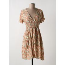 C'FLO - Robe mi-longue jaune en viscose - Femme - Taille 36 - Modz