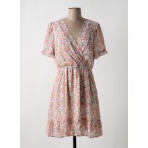 LILI & LALA - Robe mi-longue rose en polyester - Femme - Taille 38 - Modz