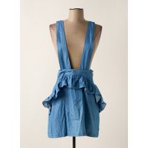 VAN DER ROCK - Jupe courte bleu clair en polyester - Femme - Taille 36 - Modz