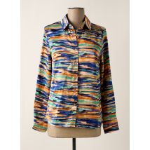 CERISE BLEU - Chemisier bleu en polyester - Femme - Taille 36 - Modz