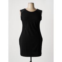 H-3 - Robe mi-longue noir en polyester - Femme - Taille 50 - Modz