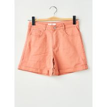 SARAH JOHN - Short orange en coton - Femme - Taille 34 - Modz