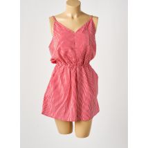 D - Combishort rouge en viscose - Femme - Taille 40 - Modz