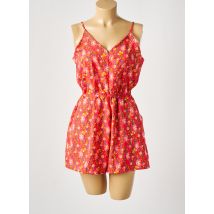 D - Combishort rouge en viscose - Femme - Taille 36 - Modz