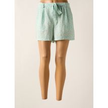 CERISE BLUE - Short bleu en polyester - Femme - Taille 40 - Modz