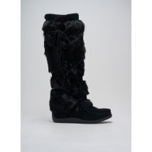 MUKS - Bottes noir en cuir - Femme - Taille 40 - Modz