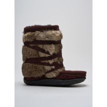 MUKS - Bottines/Boots marron en cuir - Femme - Taille 40 - Modz