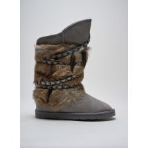AUSTRALIA LUXE COLLECTIVE - Bottines/Boots gris en cuir - Femme - Taille 40 - Modz