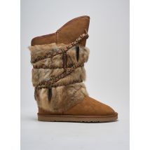 AUSTRALIA LUXE COLLECTIVE - Bottines/Boots marron en cuir - Femme - Taille 41 - Modz