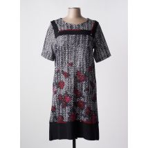BAGORAZ - Robe mi-longue noir en viscose - Femme - Taille 44 - Modz