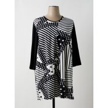 SIGNATURE - Robe courte noir en viscose - Femme - Taille 48 - Modz