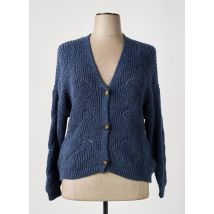 GIULIA NOTTE - Gilet manches longues bleu en acrylique - Femme - Taille TU - Modz