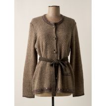 NICOLE ET CHARLOTTE - Veste casual gris en acrylique - Femme - Taille 40 - Modz