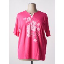 SIGNATURE - Top rose en coton - Femme - Taille 46 - Modz