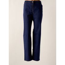STARK - Pantalon droit bleu en coton - Femme - Taille 54 - Modz