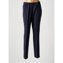 ADELINA BY SCHEITER - Pantalon slim bleu en polyester - Femme - Taille 42 - Modz