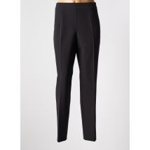 SIGNATURE - Pantalon slim noir en polyester - Femme - Taille 46 - Modz