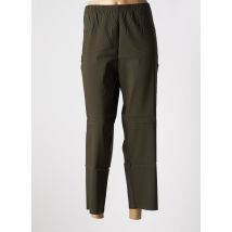 FA CONCEPT - Pantalon 7/8 vert en viscose - Femme - Taille 50 - Modz