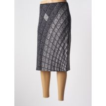 SIGNATURE - Jupe mi-longue gris en polyester - Femme - Taille 40 - Modz