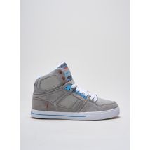 OSIRIS - Baskets gris en cuir - Homme - Taille TU - Modz