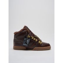 OSIRIS - Baskets marron en cuir - Homme - Taille TU - Modz