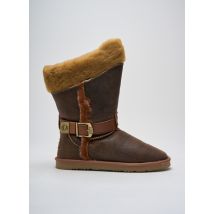AUSTRALIA LUXE COLLECTIVE - Bottines/Boots marron en cuir - Femme - Taille 40 - Modz