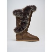 AUSTRALIA LUXE COLLECTIVE - Bottes marron en cuir - Femme - Taille 40 - Modz