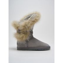 AUSTRALIA LUXE COLLECTIVE - Bottines/Boots gris en cuir - Femme - Taille 41 - Modz