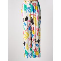 LES TROPEZIENNES PAR M.BELARBI - Pantalon large blanc en viscose - Femme - Taille 36 - Modz