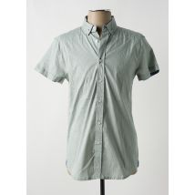 DEELUXE - Chemise manches courtes vert en coton - Homme - Taille M - Modz