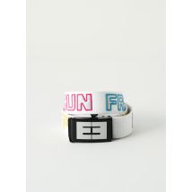 FREEGUN - Ceinture blanc en autre matiere - Garçon - Taille TU - Modz